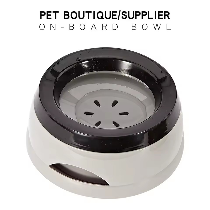 Pet Supplies Co - وعاء كلب بلاستيكي مضاد للانسكاب للسفر