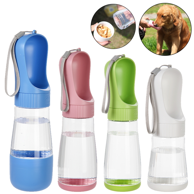 Pet Supplies Dropshipping - زجاجة ماء محمولة للكلاب مع وعاء