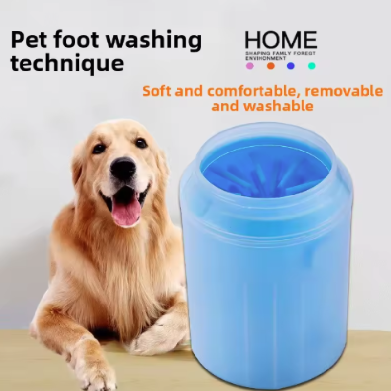 Pet Supplies Dropshipping - كوب تنظيف مخالب الكلاب من السيليكون