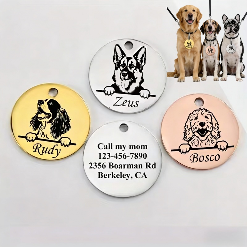 Pet Supplies Direct - أطواق مخصصة مضادة للضياع للحيوانات الأليفة