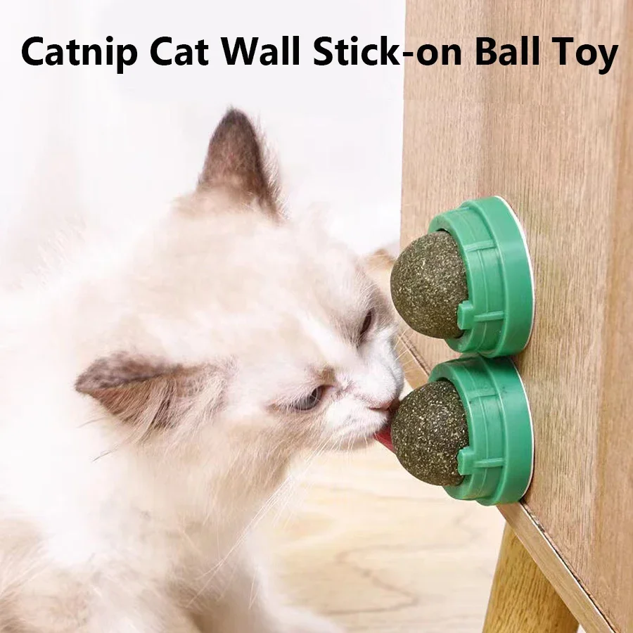 Catnip Toys - كرة لاصقة للقطط بالكات نيب، لعبة
