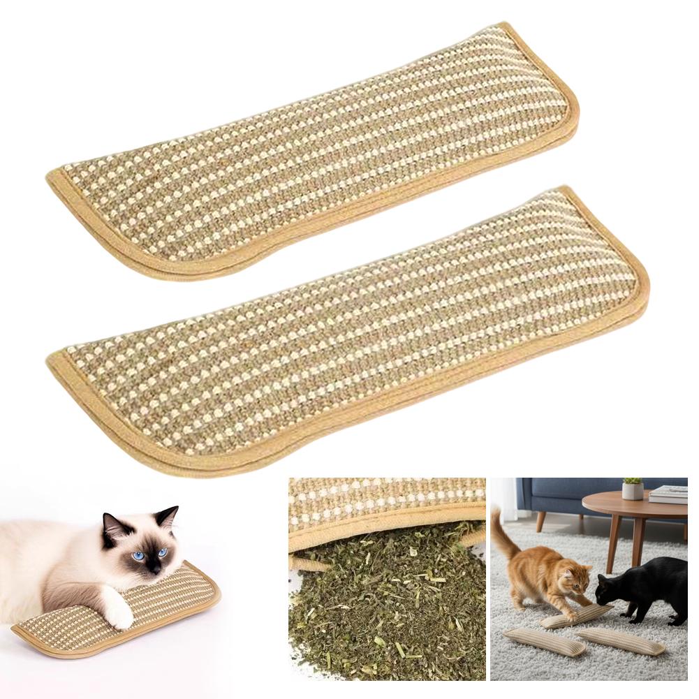 Catnip Toys - وسادة النعناع البري، ألعاب تفاعلية للقطط،