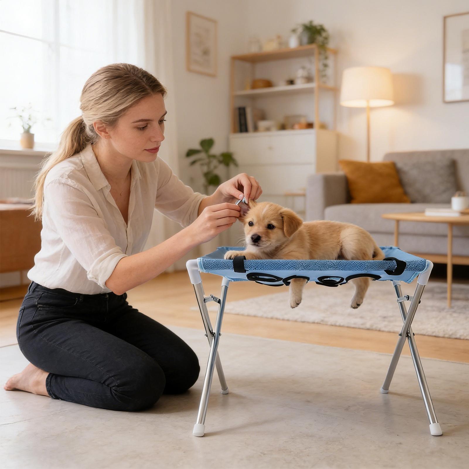 حامل أرجوحة قابل للطي لتنظيف ا - مراجعة Pet Supplies Co وسعره