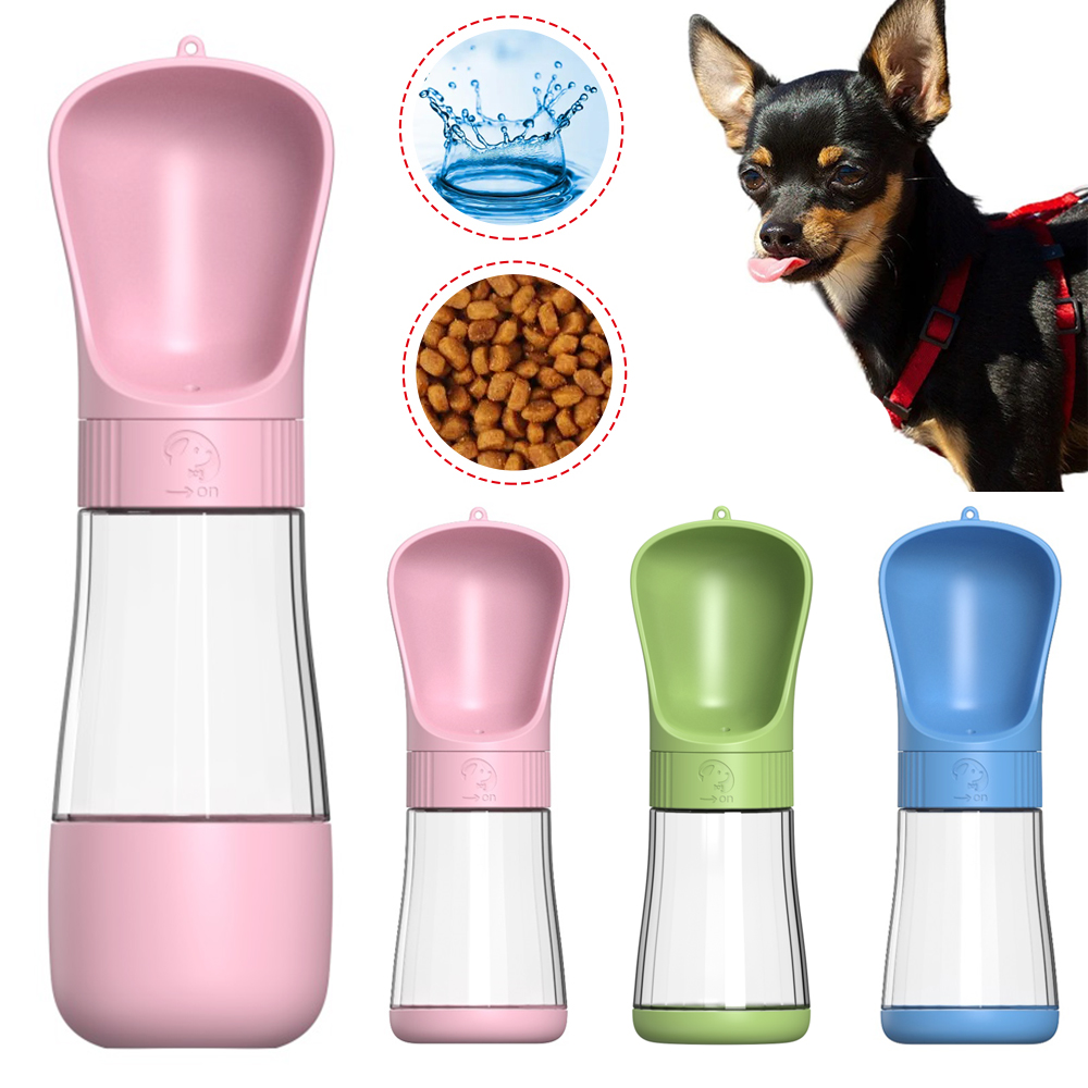 2 في 1 زجاجة ماء الكلب المحمول - مراجعة Pet Supplies Co وسعره