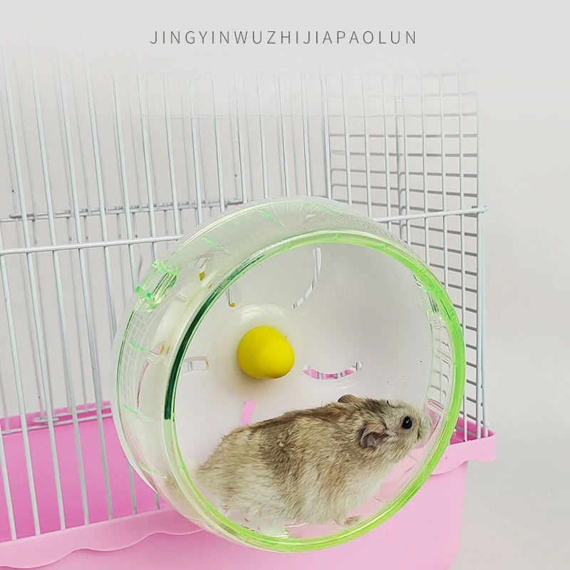 1 قطعة 12-21 سنتيمتر الهامستر  - مراجعة Hamster Cage Wheel وسعره