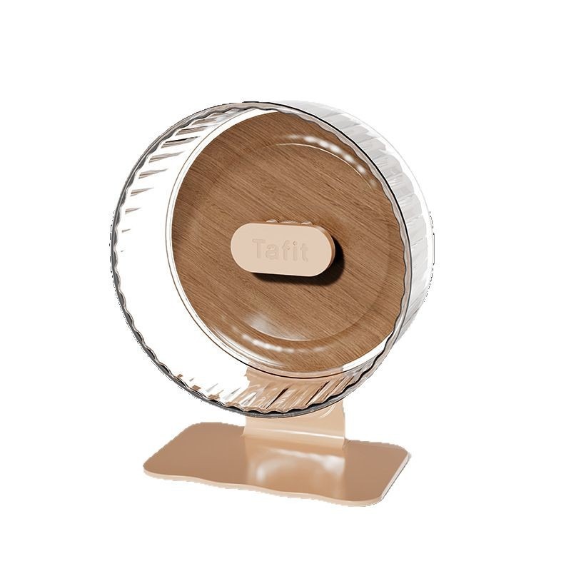 عجلة جري صامتة وشفافة للهامستر - مراجعة Hamster Cage Wheel وسعره