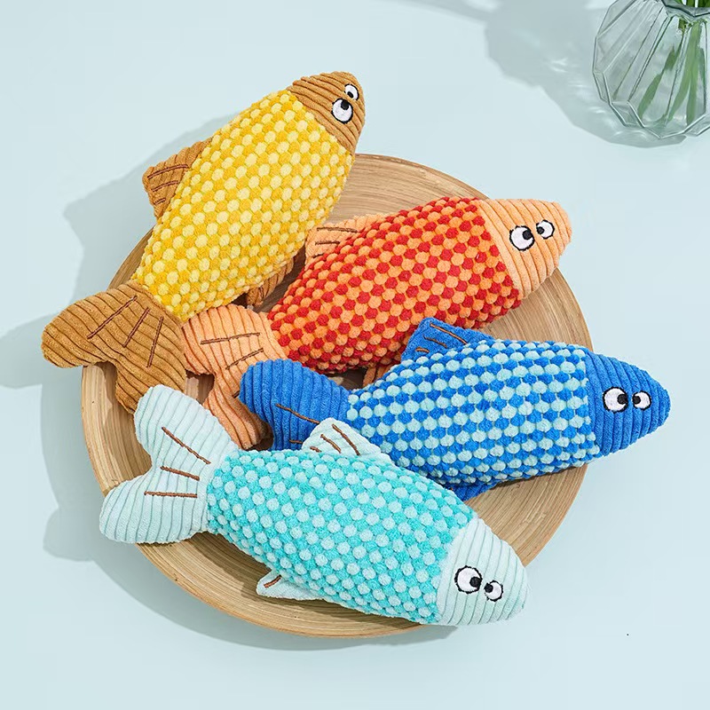 لعبة سمكة محشوة بالنعناع البري - مراجعة Catnip Toys وسعره
