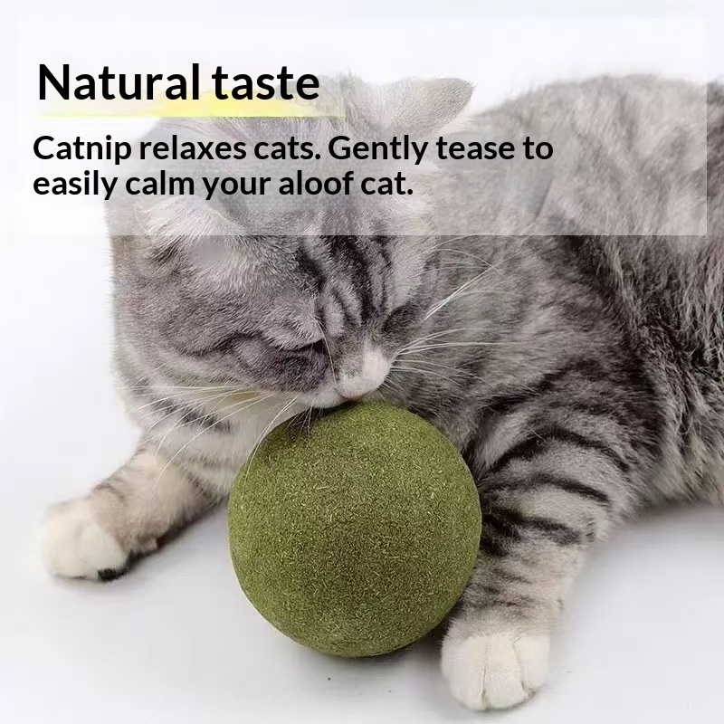 كرة النعناع القطيفة الكبيرة جد - مراجعة Catnip Toys وسعره