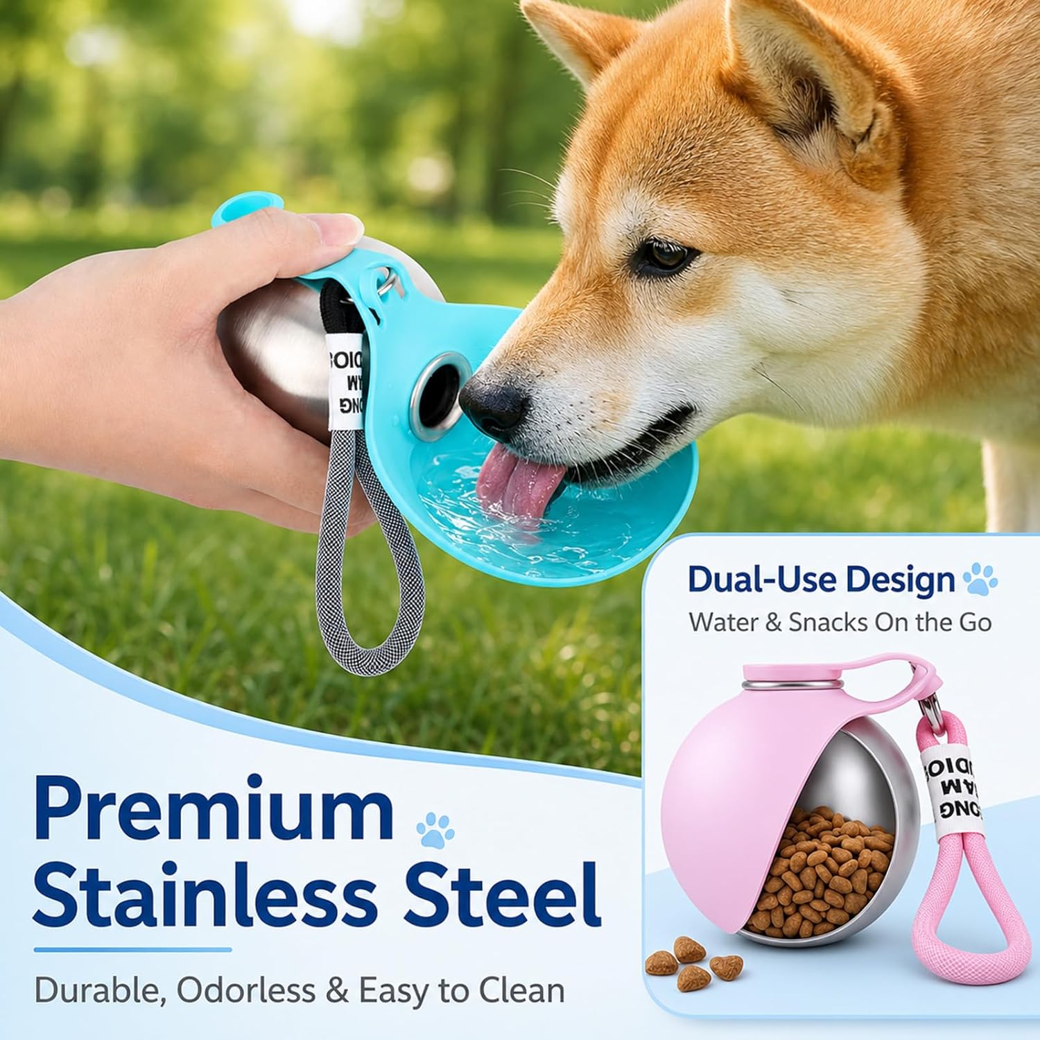 زجاجة ماء محمولة للكلاب الصغير - مراجعة Pet Supplies Co وسعره