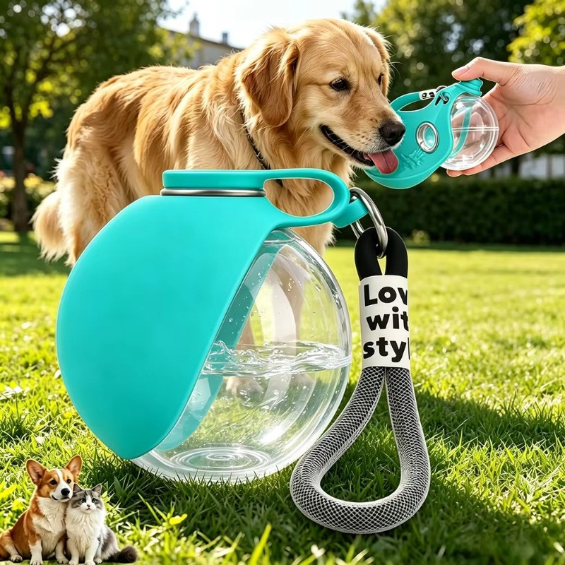 زجاجة ماء للكلاب محمولة للسفر  - مراجعة Pet Supplies Dropshipping وسعره