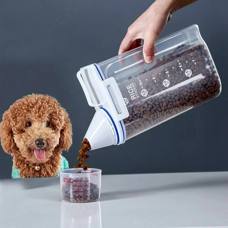 وعاء قياس سعة 2 كجم لتخزين الط - مراجعة Pet Supplies In Store وسعره