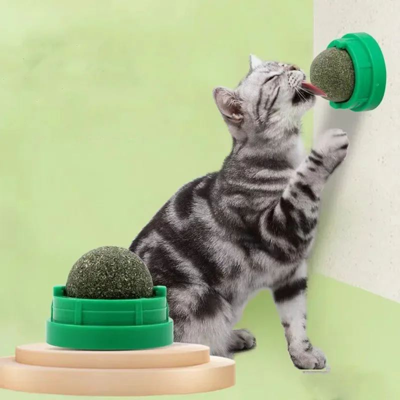 كرة لاصقة للقطط بالكات نيب، لع - مراجعة Catnip Toys وسعره