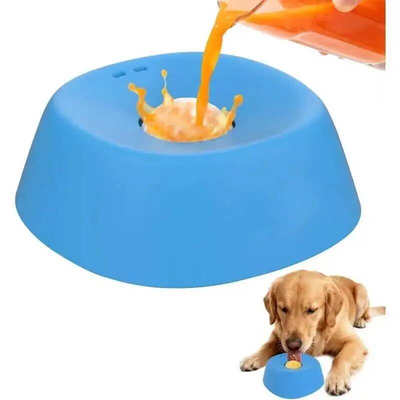 وعاء لعق للكلاب مع كرة تفاعلية - مراجعة Pet Supplies Co وسعره