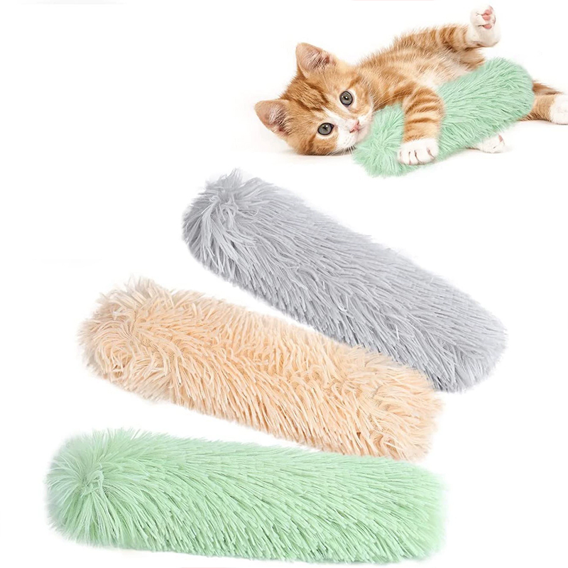 وسائد ألعاب القطط، 3 قطع، ناعم - مراجعة Catnip Toys وسعره
